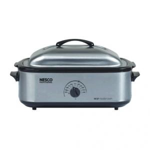 Nesco 4818-25PR 18 Qt. Professional - SS- Porcelain Cookwell Roaster Ovennohtin Nesco 4818-25PR 18 Qt. Professional - SS- Porcelain Cookwell Roaster Ovennohtin