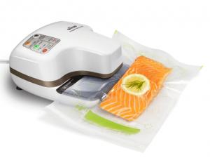 Oliso Frisper, Freshkeeper, PRO1000, Professional, Countertop, Compact, Food Vacuum Sealer, Moist or Dry, Punch and Seal, Reusable Bags, Stop Vac, - No Crush