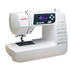 Janome 3160QDC Memory Thread Cut & N, 60 Stitch Quilters Decor Full Size Computer Sewing Machine LCD, Start Stop, 6x1-Step Buttonholes, Threader 12Lbs