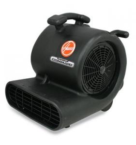 Hoover, CH82010, Ground Command, Commercial, Air Mover, 1/2 HP Motor, 3 Speeds, 1500, 1900, 2400 CFM, 14" Wide Mouth, 10" Steel Fan Blade, 20' Cord, Stackable 3