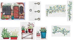 Amazing Designs ES101 Embroideryscapes CottageScape Embroidery Disks