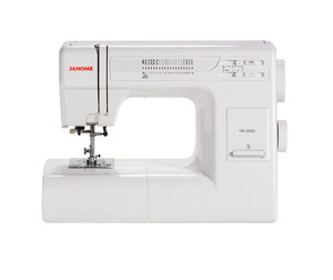 Janome, HD-3000, ELNA 3210, (4618), 4618LE, 4623, 3123, 19 Stitch, Mechanical, Sewing, Machine, HD3000, 1, One-Step Buttonhole, Free Arm, 7 Piece Feed Dog, Hard Cover