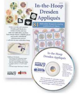 Amazing Designs  ADITHD In-The-Hoop Dresden Applique Embroidery Designs Embroidery Designs