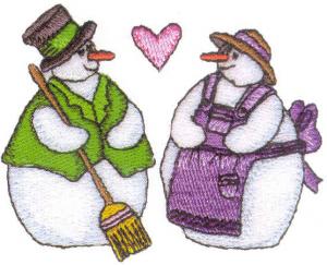 Amazing Designs 114 Frosty Friends Collection I Embroidery Card