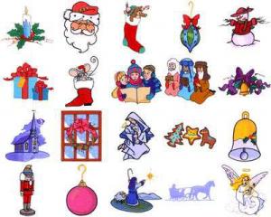 OESD 11353 Christmas 7 Embroidery CD Design Pack
