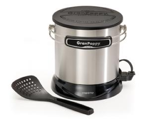 Presto 05414 GranPappy Elite Electric Deep Fryer with Scoop
