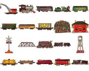 OESD 11177 Trains Embroidery CD Design Pack