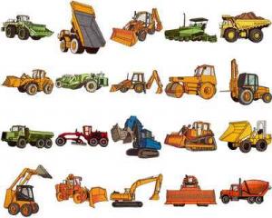 OESD 11033 Heavy Equipment 1 Embroidery CD Design Pack