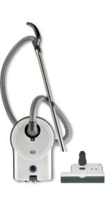 SEBO, Air, Belt, D4, Premium, 90641AM, ET-1, Power, head, White, 1250, Watts, 120, CFM, 1.8, Gallon, Capacity, 40, foot, Cord