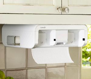 Clean Cut, CC3100, Touchless, Paper Towel, Dispenser, WHITE, uses any brand, and saves up to 200 rolls per year, fits under cabinets, 5 Pounds, CLEANCut