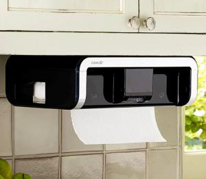 Clean Cut, CC3200, Touchless Paper, Towel Dispenser, BLACK, uses any brand, and saves up to 200 rolls per year, fits under cabinets, 5 Pounds, CLEANCut