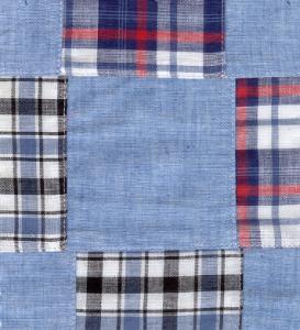 Fabric Finders 15 Yd Bolt 10.67 A Yd Cotton Patchwork 16 Multi Colored 100% 45" Pima Cotton Fabric