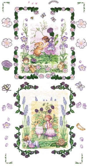 Amazing Designs ES204 Embroideryscapes Fraser Fairyscape Embroidery Design Disk