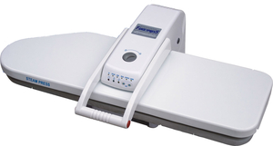 Family FP202XL, Steam & Dry Ironing Press, LARGEST 36x11, Pressing Board, Non Stick, 1600W, 110V, LED Temp, Auto Off, 100Lb Pressure, 36 Lbs, DVD