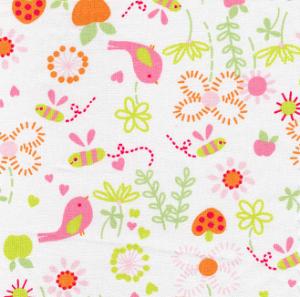 Fabric Finders 15 Yd Bolt 9.34 A Yd FF1030 Floral 100% Pima Cotton 60" Fabric