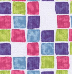 Fabric Finders 15 Yd Bolt 9.34 A YD S73 Squares Seersucker 100 percent Pima Cotton 60 inch