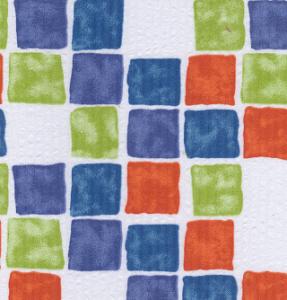 Fabric Finders 15 Yd Bolt 9.34 A YD S075 Squares Seersucker 100 percent Pima Cotton 60 inch