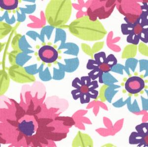 Fabric Finders 15 Yd Bolt 9.34 A Yd FF1028 Floral 100% Pima Cotton 60" Fabric
