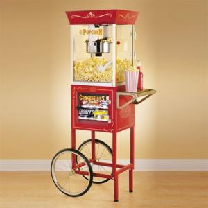 Nostalgia Electrics CCP-610 Vintage Collection 59" Popcorn & Concession Cartnohtin Nostalgia Electrics CCP-610 Vintage Collection 59" Popcorn & Concession Cartnohtin