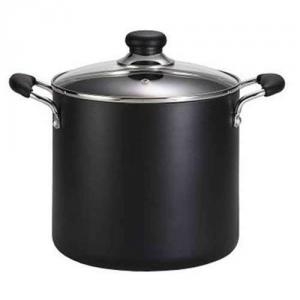 T-fal A9227964 Total-Non Stick 8-Quart Stock Pot, Blacknohtin T-fal A9227964 Total-Non Stick 8-Quart Stock Pot, Blacknohtin