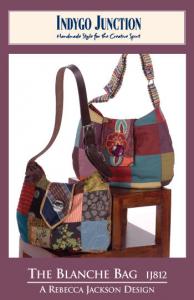 Indygo Junction IJ780 The Matilda Pattern,Shoulder Bag Has 2 Interior Pockets With A Button Closure