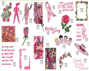 Amazing Designs ADC-21 Power of Pink I, Multi-Format CD-ROM: ART, BLF, CSD, DST, EMD, EXP, HUS, JEF, PCS, PES, SEW, SHV, VIP, XXXnohtin Amazing Designs ADC-21 Power of Pink I, Multi-Format CD-ROM: ART, BLF, CSD, DST, EMD, EXP, HUS, JEF, PCS, PES, SEW, SHV, VIP, XXXnohtin