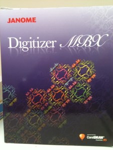 Janome Digitizer MBX V4.0 by Wilcom Coming Soon, Compatible with new Horizon Memory Craft 12000 Embroidery Machine and prior models including MB4 , Janome Digitizer MBX Version 4.0 Software, Dongle, CorelDraw Essentials X5 & Photo Paint, For Horizon Memory Craft 12000 Embroidery Machine, MB4 Etc