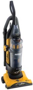 Eureka AS1001A AirSpeed Gold Lightweight Bagless HEPA Upright Vacuum Cleaner 12Amps, 46' Feet Reach (14' Hose, 32' Cord) Flip Bottom Dust Cup, 19 Pounds