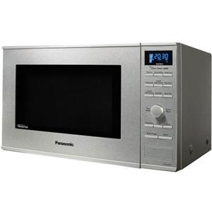 Panasonic NNSD681S Microwave Oven, Single Oven Type, 1.20 ft³ Oven Capacity, 1.20 kW of Power, Stainless Steel Material, Silver Button Control Panel