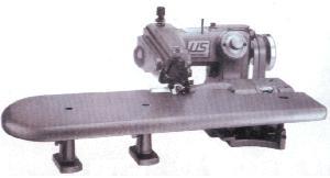 U.S. Stitch Line SL718 2D Full Size Drapery Blindstitch Industrial Sewing Machine Made in Japan with Knee Lift, Curved Needles & Power Stand 1/2HP Mot