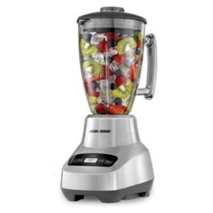 Black and Decker BL3000S Table Top Blender, 1.50 Quart, 6 Speed Settings, Stainless Steel Blade, Die-Cast, Dishwasher Safe Component