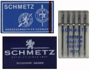 Schmetz ELx705 Flat-shank Home Serger Machine Needles Box of 100