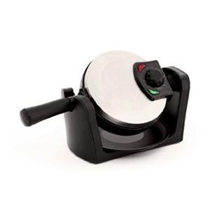 West Bend 6201 Belgian Waffle Maker, Makes 4 Waffles, 7" Waffle Plate, Non-Stick, Cool Touch Handle, Adjustable Temperature Control