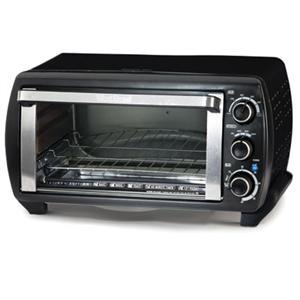 West Bend 74106 - 6 Slice Toaster Oven, Broil, Toast, Keep Warm, Bake, Timer, Auto-Shutoff, Function Control, Temperature Control, 1380W Consumption