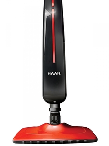 HAAN SI-60 Floor Steamer Steam Mop 1200W, 15 Steam Jets, Swiveling Low Profile Head, Removable Water Tank, 20 Sec Heat Up, 25 Min Use, 25' Cord, 5Lbs