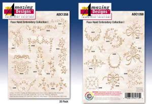 Amazing Designs 1358 Faux Hand Collection I Embroidery Disk