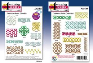 Amazing Designs 1361 Continuous Border Collection I Embroidery Disk