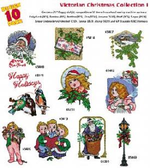 Amazing Designs 2048 Victorian Christmas I Embroidery Disk