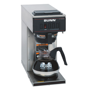 Bunn VP17-1 SS Pourover Coffee Brewer with One Warmer, Stainless Steel Coffee Machinenohtin Bunn VP17-1 SS Pourover Coffee Brewer with One Warmer, Stainless Steel Coffee Machinenohtin