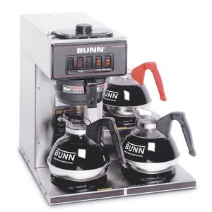 Bunn VP17-3 SS Pourover Commercial Coffee Brewer with Three Lower Warmers, Stainless Steel Coffee Machinenohtin Bunn VP17-3 SS Pourover Commercial Coffee Brewer with Three Lower Warmers, Stainless Steel Coffee Machinenohtin