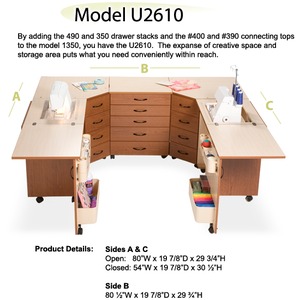 Sylvia KIT-U2610 Color Combination Cabinet Units (610+350+490+350+620R)nohtin Sylvia KIT-U2610 Color Combination Cabinet Units (610+350+490+350+620R)nohtin