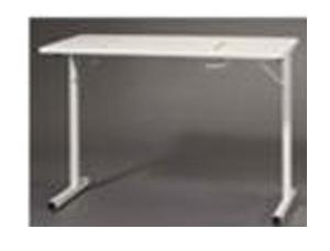 Fashion 299 WHITE Folding-Legs Sewing Machine Table 40 x 20 x 30"H Requires Optional Insert to Flush Mount Your Sewing Machine - Specify Brand & Model, Roberts
