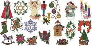 Amazing Designs 3011 Anna Zapp Christmas I Embroidery Disk