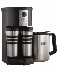 New Hamilton Beach 45237R Stay Or Go Custom Pair Coffeemaker