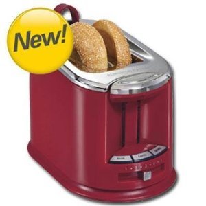 New Hamilton Beach HB 2 Slice Toaster Red (22324) -