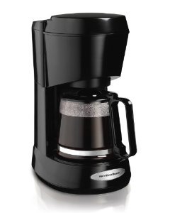New Hamilton Beach 5-Cup Coffeemaker, Black