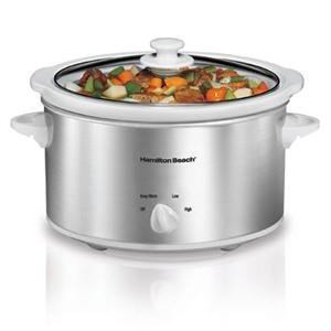 New Hamilton Beach 33140V 4 Qt. Slow Cooker
