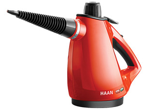 Haan, HS-20, Personal, Handheld Steamer, steam Cleaner, HS20, 1000W, 15' Cord, 7 Oz Tank, 212°F, 360° Swivel Head, 3 Pounds, 3 Minute Heat, 15 Continuous. Steam, Easy Lock Tools. Heat up Time