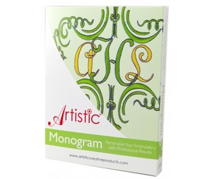 Artistic Monogram ARTMONOGRAM V7 Embroidery Software Plus Create Edit Resize