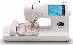 Brother PC 8500 Sewing & 5x7"Embroidery Machine without Disney -  DEMO (Like Babylock ESE2 Esante 2 & Galaxie 2100) - FREE Video & Disney Applique Sta